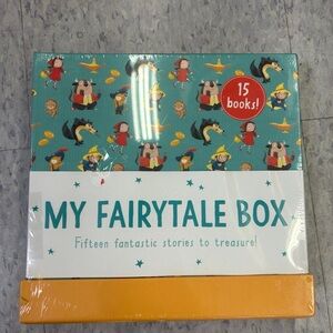 My Fairytale Box Kids Book Set - Teal & Orange